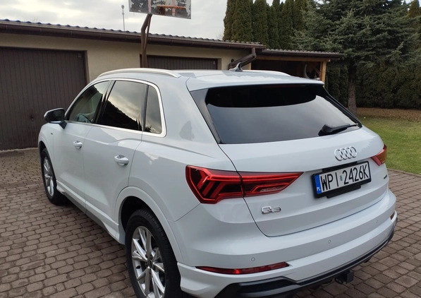 Audi Q3 cena 155900 przebieg: 11187, rok produkcji 2022 z Oborniki małe 352